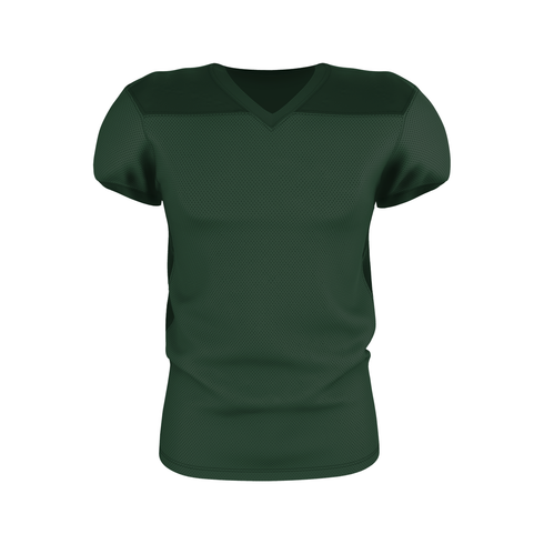 Badger Sport Adult Elusive Football Jersey, Sizes 2XL-4XL (A00173-057308), Color 'Forest/Forest'